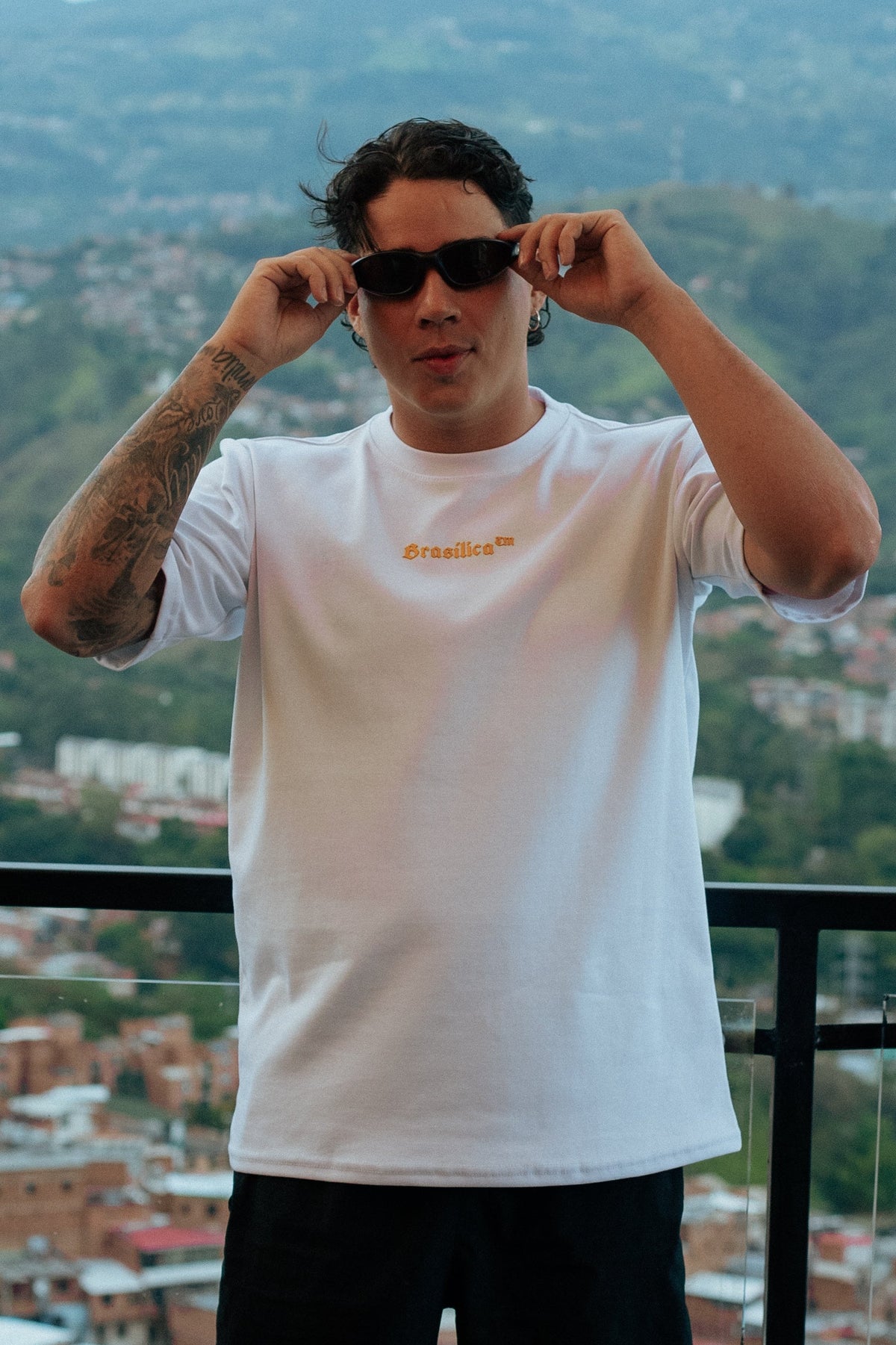 Camiseta Oversized flow Brasil