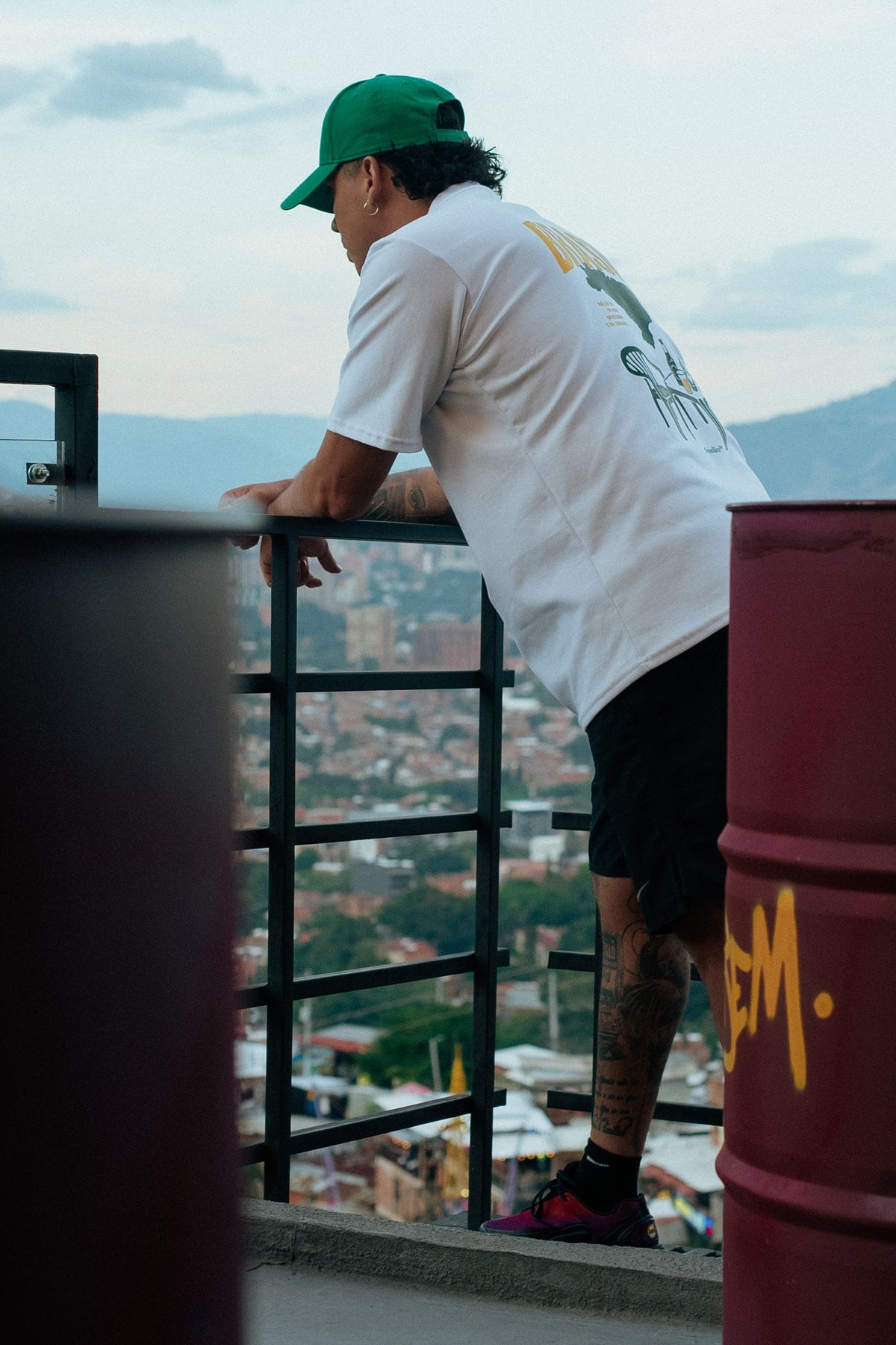 Camiseta Oversized flow Brasil