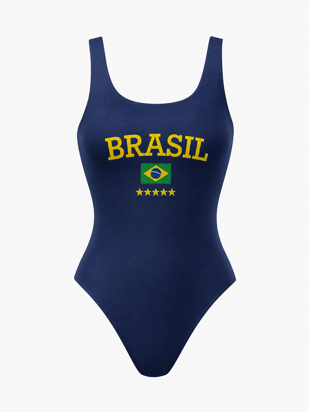 Body regata Brasil Azul