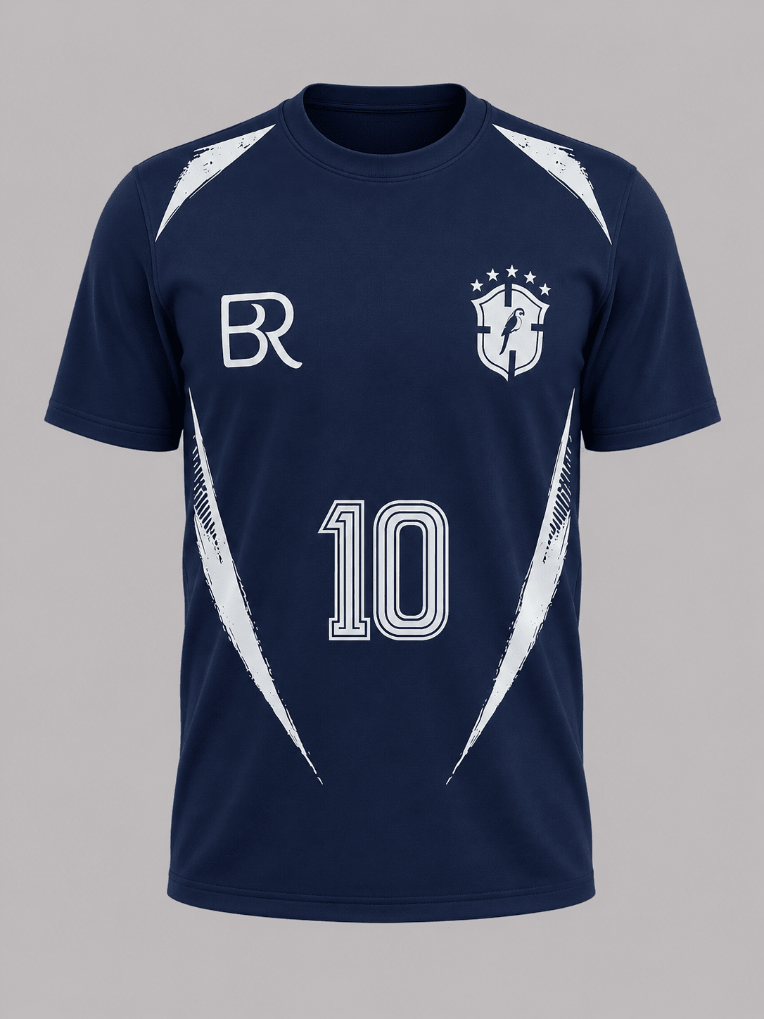 Camiseta Mundial Brasil #10 Azul