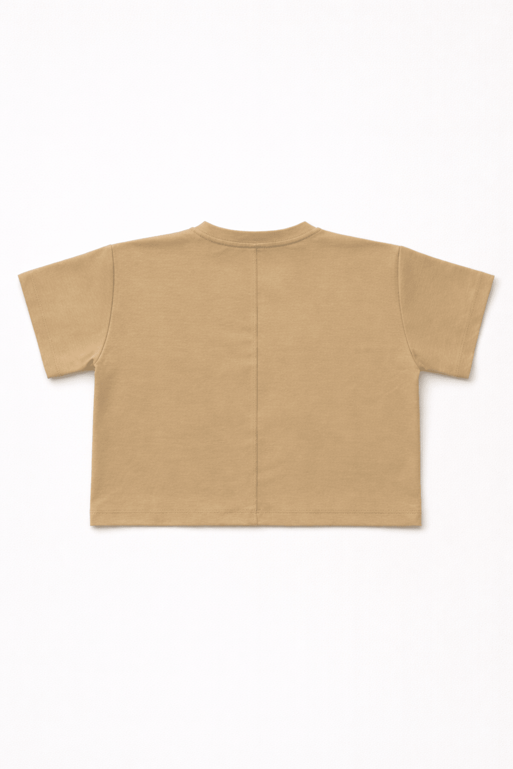 Cropped Beige “Brasílica™” Minimalista
