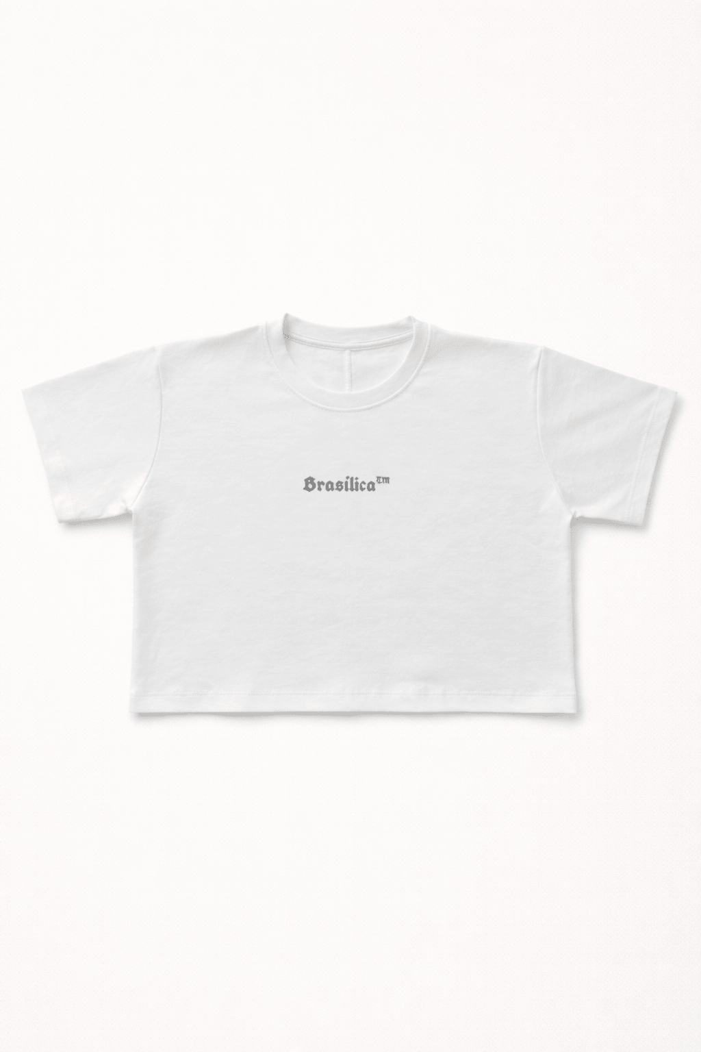 Cropped Blanco Brasílica™ Minimalista