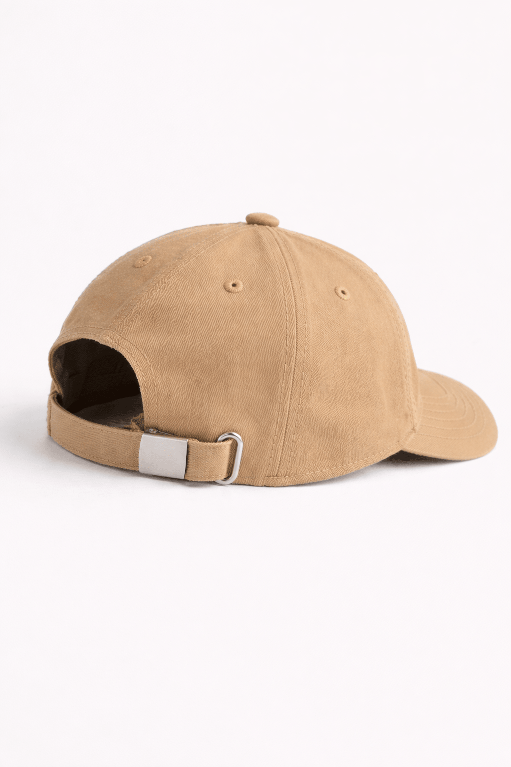 Gorra beige con Brasil bordado