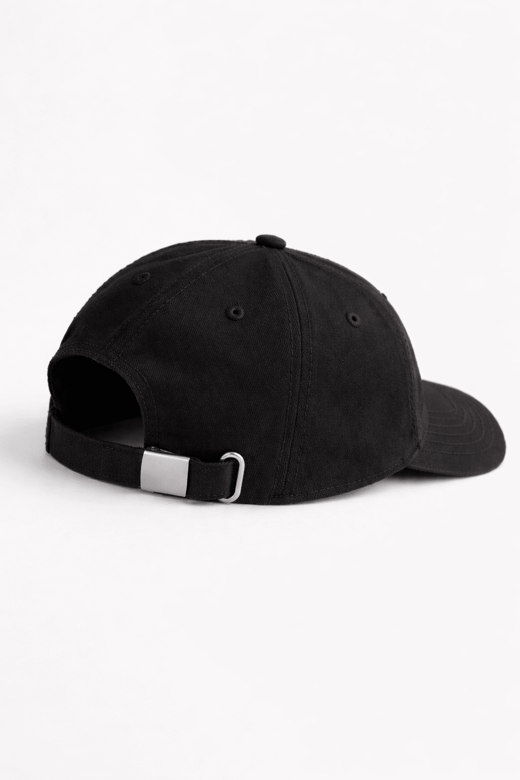 Gorra negra con Brasil bordada